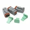 Eastwood Crimp-Right 3 Piece Two Cavity Deutsch Plug Connector