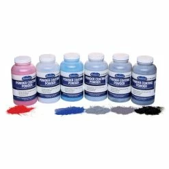 Eastwood Hotcoat Powder Coat Metallic 6 Color Sample Kit