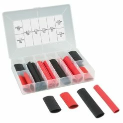 Titan Tools 22 Pc. Large Diameter Dual-Wall Heat Shrink Tube Assortment 45209