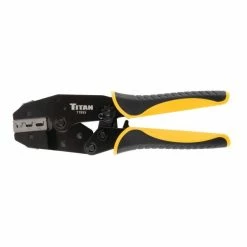 Titan Tools Ratcheting Heat Shrink Terminal Crimper 11955