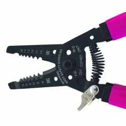 The Original Pink Box 7 In. Wire Strippers - Cutters Pink PB7WS -Eastwood Shop p63575 2 1