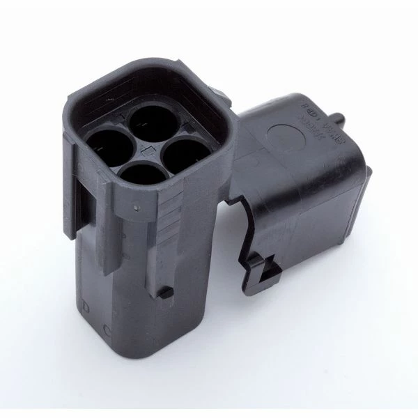 Eastwood Crimp-Right 1 Piece Four Pole Male Square Connector Housing 2 Eastwood Crimp-Right 1 Piece Four Pole Male Square Connector Housing - Image 2